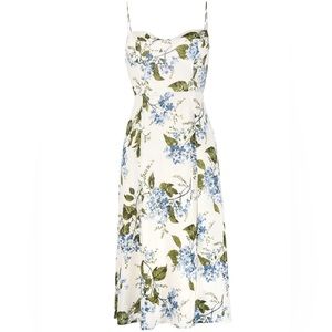 Reformation Juliette Dress in Riviera